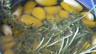 Slow cooked lamb shoulder