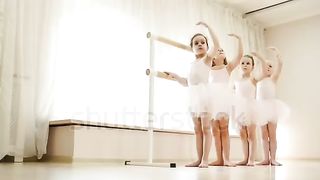 Little boy dancing