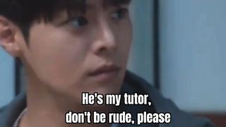 Fake tutor become real tutor???? he's sooo dopee