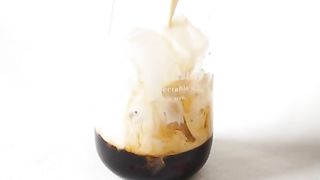 #Malaysia's threwhich is madith palm sugar syrup, evaporated milk and black tea,