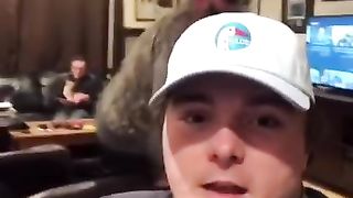 DAD ALMOST BEATS SON