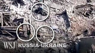 ‘10 Minutes to Decide:’ Watch Russian Soldiers Surrender to a Ukrainian Drone | WSJ