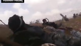 Iraqi Federal Police Pinned Down by IS Suppressing Fire in Tikrit 2015 | Intense Conflict | RCF