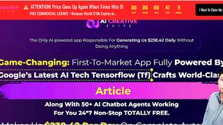 AI Creative Suite Review - Ultimate Creator's Toolkit - Does It Work?