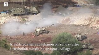 Israel fired shells at Lebanon on Sunday - World War 2023