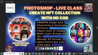 Photoshop NFT Collection TLCC Live Class