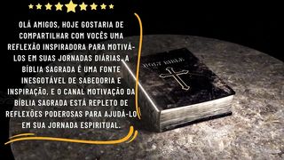 tudo posso naquele que me fortalece Bíblia Sagrada: Reflexões para motivar sua jornada #motivacional