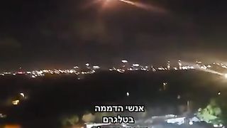 Israel War | Iron Dome Air Defense System Launcher Fires Missiles to Intercept Rockets | P | RCF