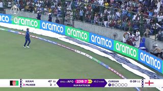 Mujeeb Ur Rahman's all-round show powers Afghanistan surge  POTM Highlights   ICC CWC23