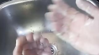 How to making Homemade hand wash ( subscribe please )