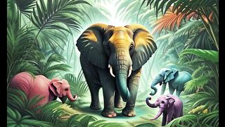 ELLIE THE ELEPHANT & HER DIVERSE FRIENDS