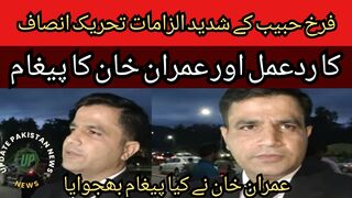 Tehreek-e-Insaaf reaction to Farrukh Habib serious allegations... Families of kidnapped leaders apply in court