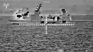 Israel War | Israeli Sa'ar 6 Corvettes Engage Targets near Gaza Coast | RCF