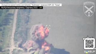 Ukraine Russia War | 43rd Artillery Battalion Strikes Russian BM-21 "Grad" with GMLRS | RCF