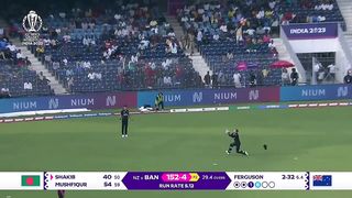Shakib wicket agenst New Zealand