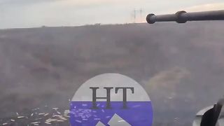 Russia Ukraine War | Russian IFV Driver Films Near Miss by Ukrainian ATGM | RCF