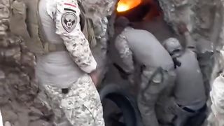 Iraqi Soldiers Set IS Cave on Fire, Effectively Killing Everyone Inside | 2022 | RCF