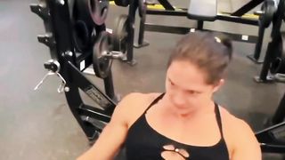 An average day at the gym...