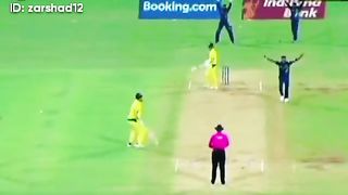 Warner gone 1st wicket for Sri Lanka