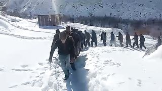 Rescue From Top Of Mountain