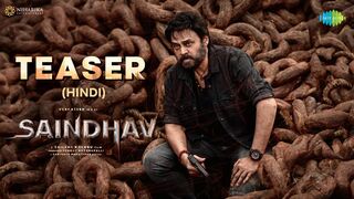 Saindhav - Hindi Teaser - Venkatesh Daggubati - Nawazuddin Siddiqui - Sailesh K - Santhosh Narayanan