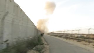 Israel War | Hamas Breaching Concrete Obstacle | October 7, 2023 | RCF