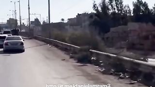 Israel War | Explosive Truck Bed Seen from Another POV | RCF