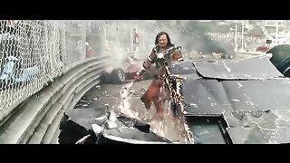 iron Man vs Ivan Vanko (Whiplash) - Monaco Fight Scene -
