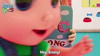 ABC Song - Learn with Johny and Emmy - LooLoo Kids Nursery Rhymes and Children`s Songs