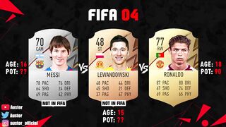 RONALDO VS Messi VS Lewandowski FIFA Evolution