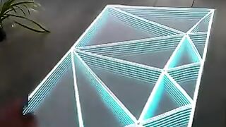 Augmented reality with ball fall recognition