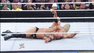 rock vs john cena fight