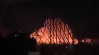 The moment Israel BOMBED Gaza’s Baptist Hospital #GazaUnderAttack #GazaGenocide