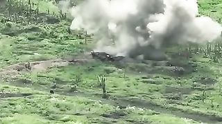 Ukraine Russia War | Ru POV: Russian Artillery Shelling Ukrainian Positions (Belogorovka) | RCF