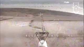 Ukraine Russia War | Kamikaze Drone Films Russian Su-25 Flyby | Kodema, Donetsk Oblast | O | RCF