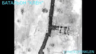 Russia Ukraine War | RU POV: Drone Strike on UAF Soldiers at Night | RCF