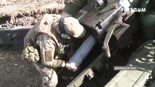 Ukraine Russia War | UA POV: Finnish K-54 130mm Gun in Action | RCF