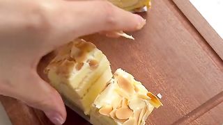 Almond Butter Cream Cake Roll