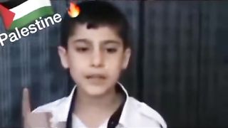 Palestine child request from world