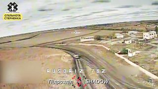 Ukraine Russia War | Russian 2S3 Akatsiya SPG Destroyed by FPV Drone | RCF