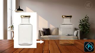 How To Create Transparent Glass in Photoshop