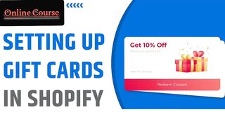 Shopify Tutorial: Setting up gift cards in shopify store