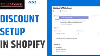 Shopify Store Discount Setting