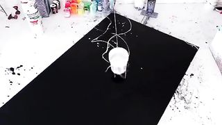 Wasted paint is impossible. The world needs more color. ????