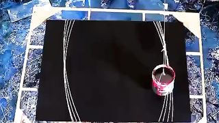 Harmonigraph painting v2