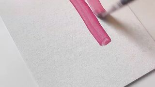 Easy canvas ideas using plastic wrap