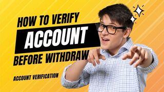 How to verify account before withdrawal in Pioneer Advertiser #earnmoneyonline