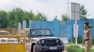 sarkar ta sadi apni aa???????????? Jeep Thar entry #thar #jeep #viralvideo #trending.