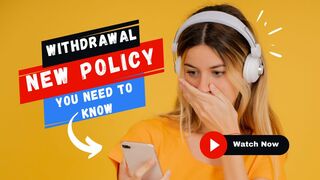 Navigating the New Withdrawal Policy: What You Need to Know #PIONEER #newupdate