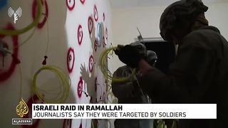 Three shot as Israeli forces raid Ramallah in occupied West Bank